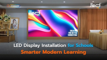 LED Display Installation for School