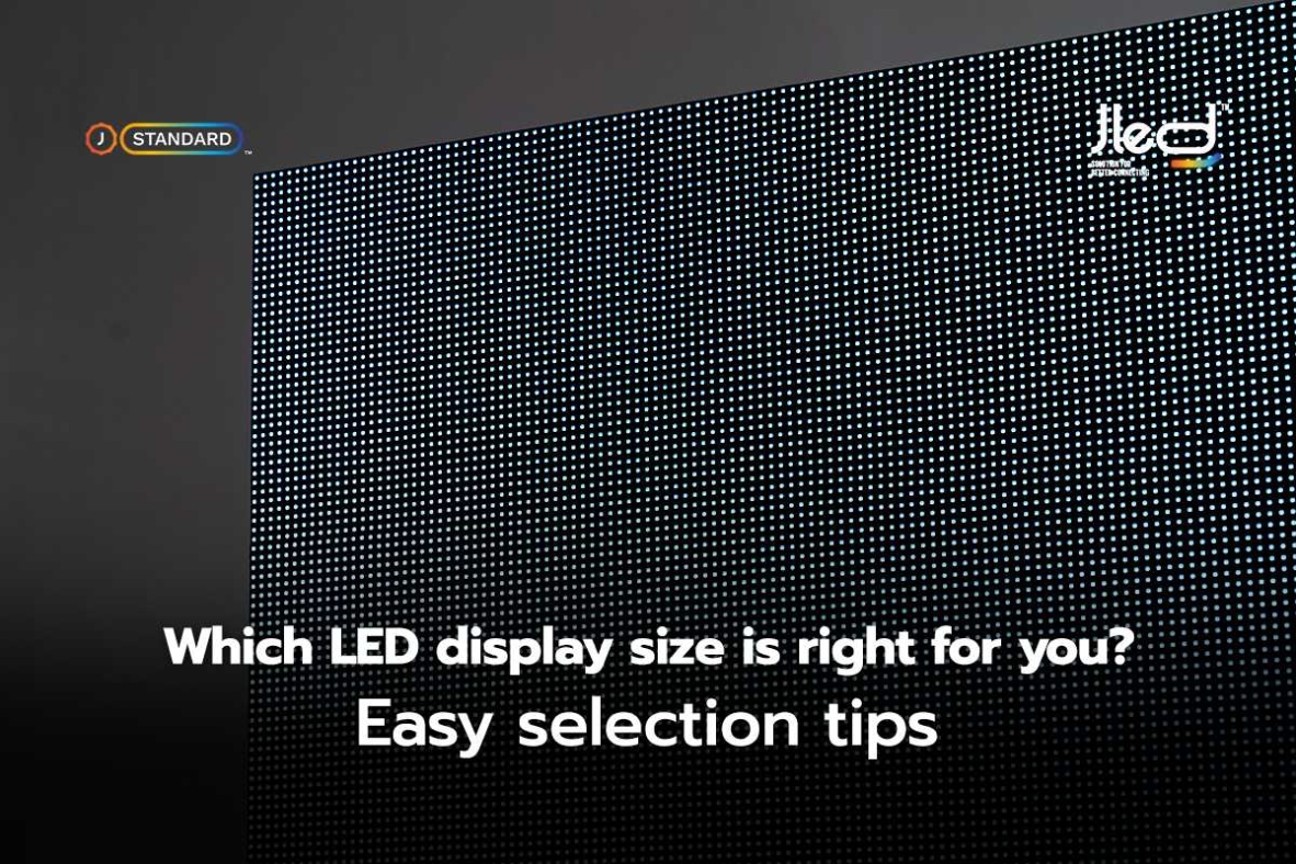 led display size