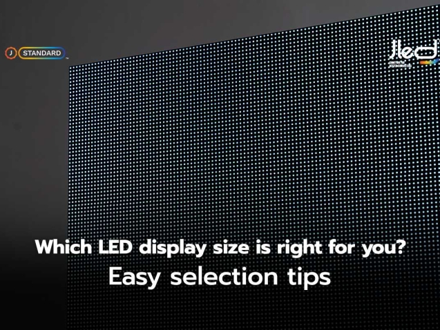 led display size