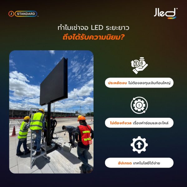 เช่าจอแอลอีดี ระยะยาว