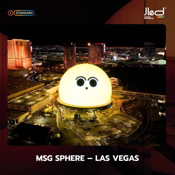 จอแอลอีดีใหญ่ที่สุดในโลก MSG Sphere